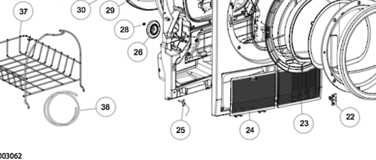 Haier Dryer Lint Filter Sensor Ntc Exhaust