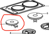 Classique Cooktop Solid Rapid Element Small CLE32SS, CLE32SS.1