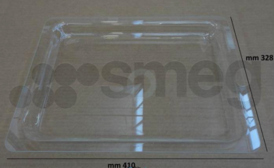 Smeg Microwave Glass Plate Tray 328 X 410 Mm