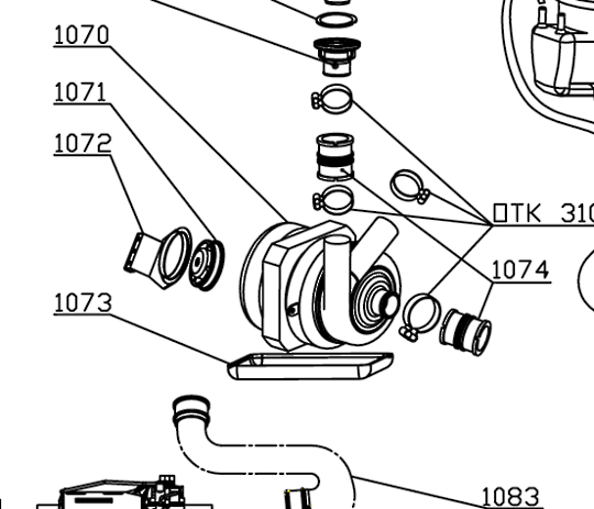 Nouveau Omega Everdure Dishwasher Wash Pump Wash