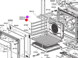 Smeg Oven Side Rack Shelf Right Side SFP125-1, C6GMXA8, C6GMX, C6GVXA8, SAP399X8, DOSCA36X