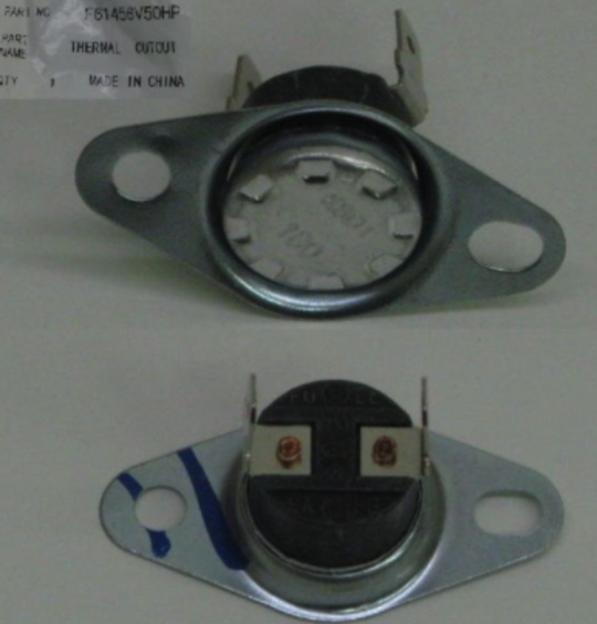 Panasonic Microwave Thermal Cut Out Switch NN-CF770M, NN-CF874BQPQ, KSD1 180, KSD1180