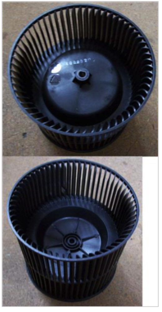Smeg Applico Rangehood Fan Blade Fan Blower Black F90SS.3