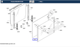 Bosch Oven Door Outter Glass HBA23B151A/02, HBA23B151A/01, HBA23B151A/03, HBA23B151A/04, HBA23B151A/70 ****8385