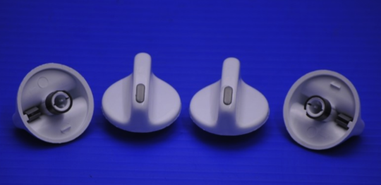 Fisher Paykel Cooktop Knob White CT560F, CT655S, CT5601F, CT560F, 84423, 84471, 84512, 87228, 87270, 87401, 89021, Pack of 4