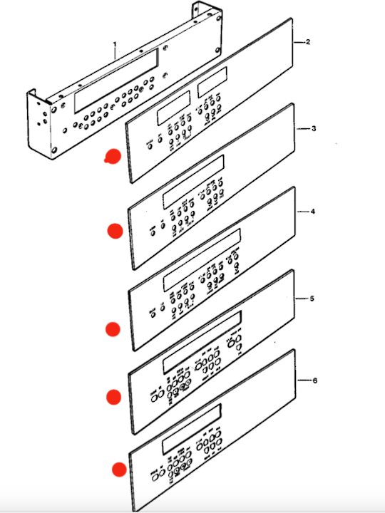Fisher Paykel Shacklock Oven Display Decal M570A, M570E, TM570D, XM570, XM570D, XM570X, TCM570, M620, M645, M754, 75