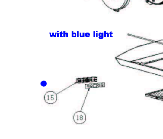 Baumatic Range Hood Rangehood Display Board Switch BKH900GLS, BKH600GLS