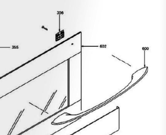 Classique Oven Handle CL187SS, L156SS, CL150SS, *00398