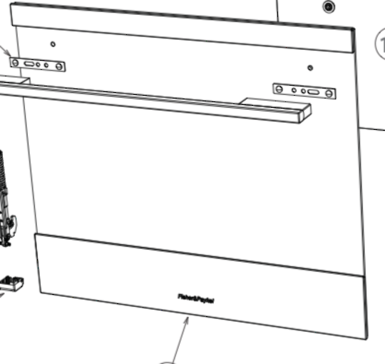 Fisher Paykel Elba Oven Outer Door Glass OB60SL11DCPX1