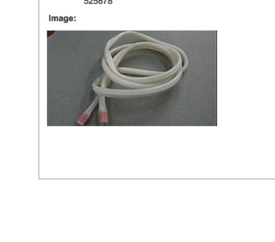 Fisher Paykel Dishdraw Lid Seal DD601, DS601 TYPE1 One End Open 525878