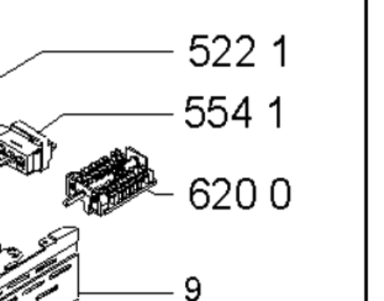 Whirlpool Wall Oven Function Switch 6AKZ167, 6AKZ166 Series, More Models