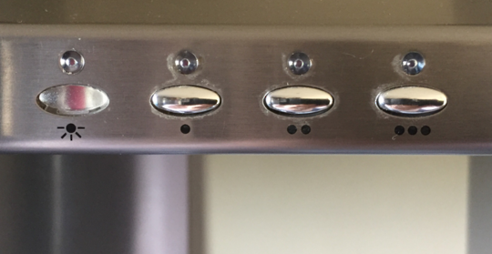 Delonghi Rangehood Display Knobs BETA60 BETA90SS GAMMA90 GAMMA90GL, Beta 900 Inox, BETA100 BETA120, 1570179