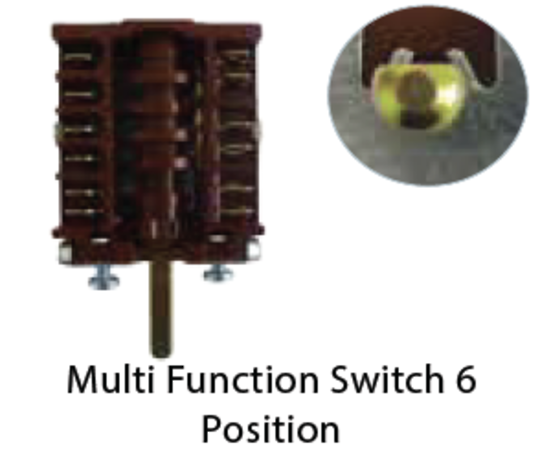 Simpson Atlas 2000 Series Oven Selector Switch Tempest, Vega, Mercury, Colombo Hnz, Colombo, Neptune, Saturn, Gmini, Polaris, a