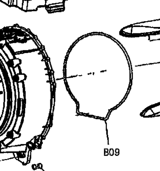 Panasonic Washing Machine Seal Between To Outer Case of Drum NA-148VG3, No Longer Available
