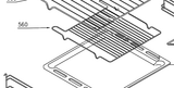 Baumatic Oven Wire Rack Insert for Grill Tray BK905SS BK264PSS