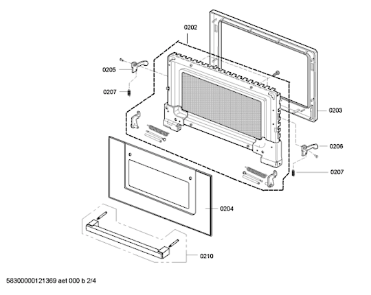Bosch Oven Door Inner Glass HBC86Q651A No Longer Available