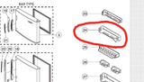 Samsung Freezer Door Shelf Large SR281NW, SR293MW, SR295NP, SR296NW, No Longer Available