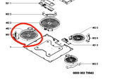 Whirlpool Cooktop Element 1585 Watt 180MM AKT809BA