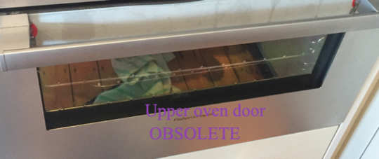 Fisher Paykel Oven Upper Door Glass Outer External 80088, 80089 BI603MDE2, BI603MDE1.5 , No Longer Available