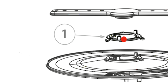 Fisher Paykel Dishdraw Dish Draw Filter Nut DD60SDFTX7