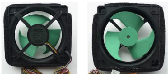 Panasonic Fridge Freezer Fan Motor NRBY552XSAU NRBY552XWAU NRCY54AGGW NRCY54AGGX NRCY54AGGS