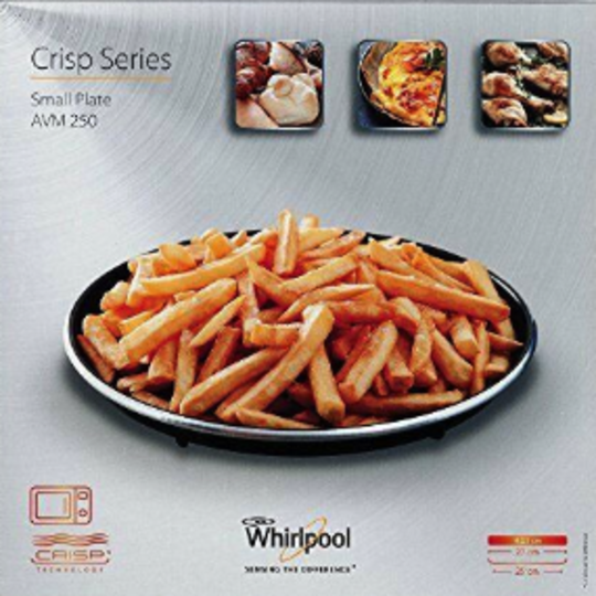 Whirlpool Microwave Crisper Plate GT286WH, GT286 Series, VT266SL,VT266WH, VT256