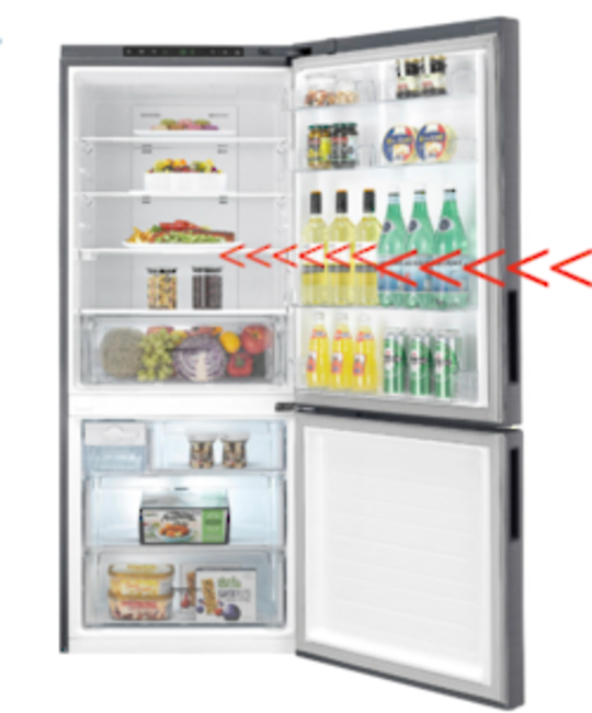 LG Fridge Sliding Shelf GB-W450UPLX