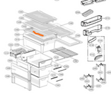 LG Fridge Sliding Shelf GB-W450UPLX