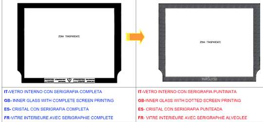 Smeg Oven Inner Glass A5-5, A5-8, Larger