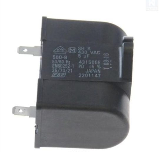 Whirlpool Fridge and Other Appliance Capacitor 5UF