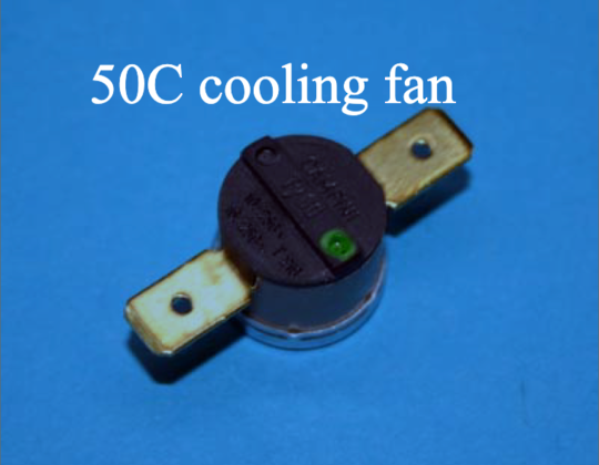 Ilve Oven Cooling Fan Thermostat Cut of