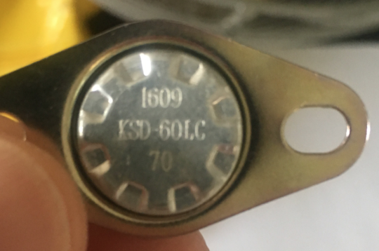 Samsung Oven Temp Cut Out Thermostat DE47-20200A 10AMP