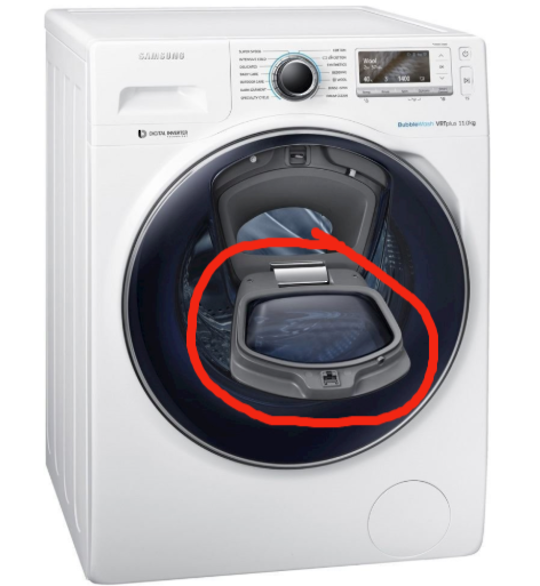 Samsung Washing Machine Small Window Cover Assy