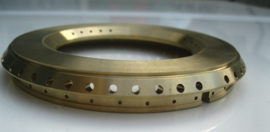 Ilve Wok Gas Two Burner Brass Burner