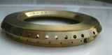 Ilve Wok Gas Two Burner Brass Burner