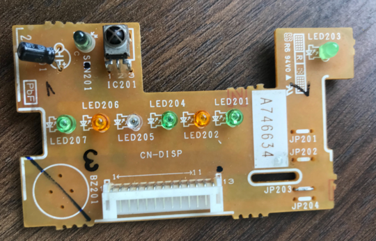 Panasonic Air-Condition Indicator & Receiver CS-E9NKR, A746634