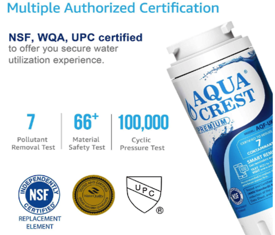Maytag Ge Whirlpool Amana Fisher Paykel Side By Side Fridge Water Filter RF175, RF195, RX215,UKF8001, 13040210 ,RX216, RX256, As