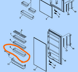 Haier Fridge Door 2ND Shelf From Bottom