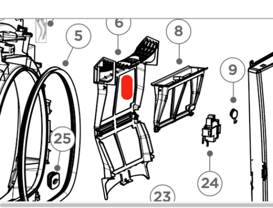 Fisher Paykel Dryer Lint Filter Outer Case