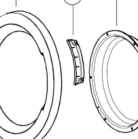 Haier Cloth Dryer Door Handle HDV40A1 HDV60E1,