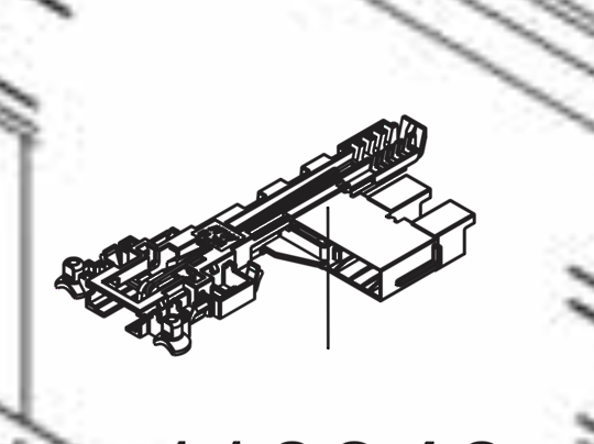 Smeg Dishwasher Door Lock Assy DWA6315X1, 110340