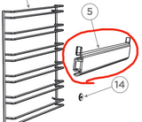 Fisher Paykel Oven Slide for Oven Rack