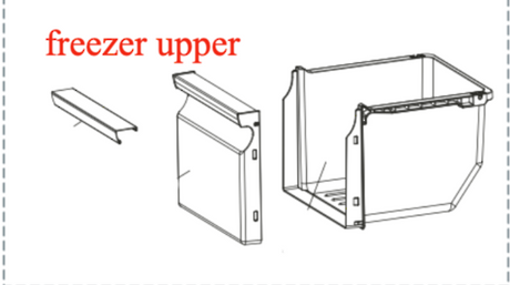 Samsung Freezer Upper Drawer SRS583NLS