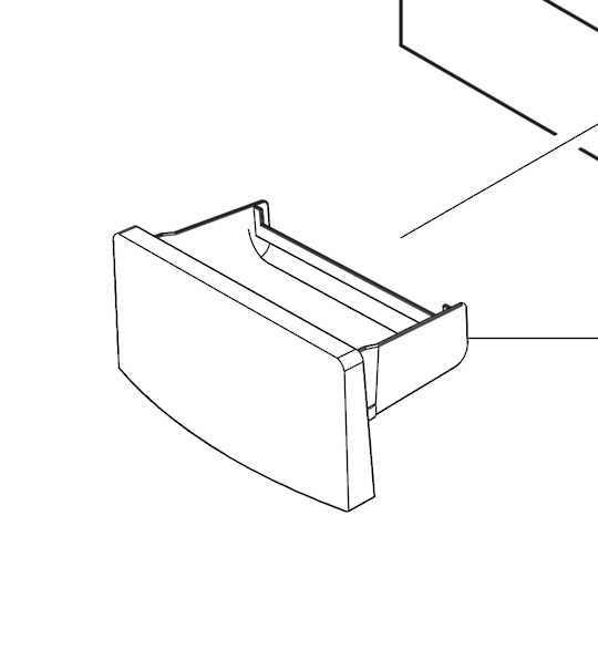 Samsung Washing Machine Dispenser Draw SW75USP