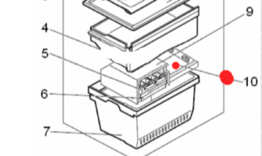 Mitsubishi Tray Freezer BF290B