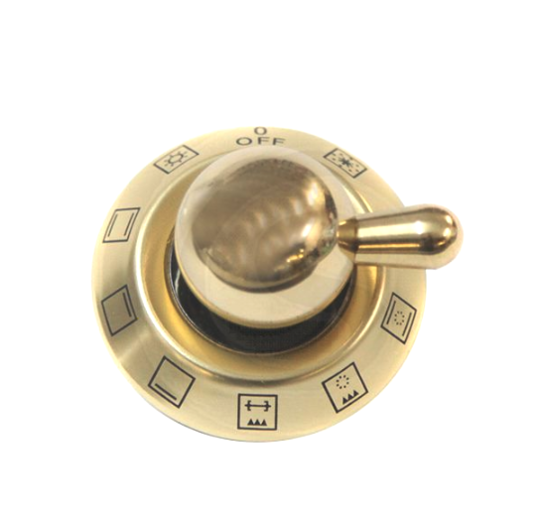 Ilve Oven Mode Switch Brass Knob Majestic
