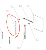 Omega and Everdure Oven Door Side Bracket