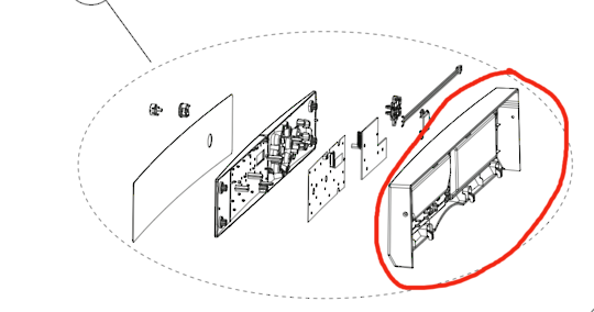 Fisher Paykel Haier Dryer Consol Control Panel
