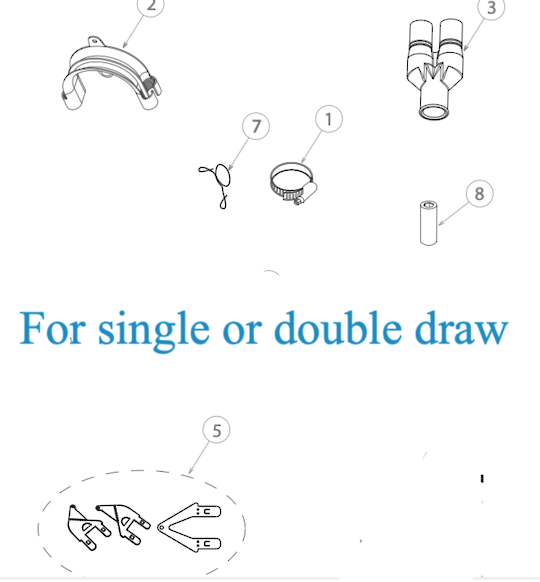 Fisher Paykel Dishdraw Installation Kit DD60DCX6, DD90