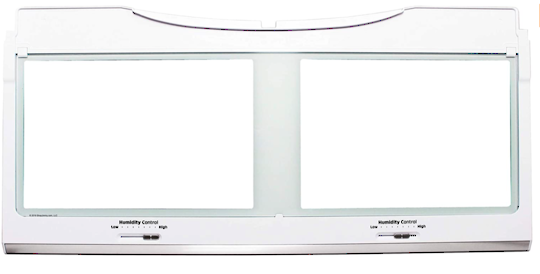 Samsung Fridge Veggie Bin Cover Shelf SRF671BFH2,